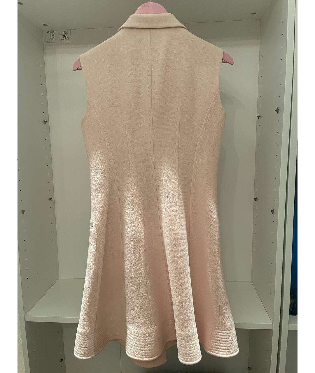 CHRISTIAN DIOR PRE-OWNED Розовое шерстяное платье, фото 2