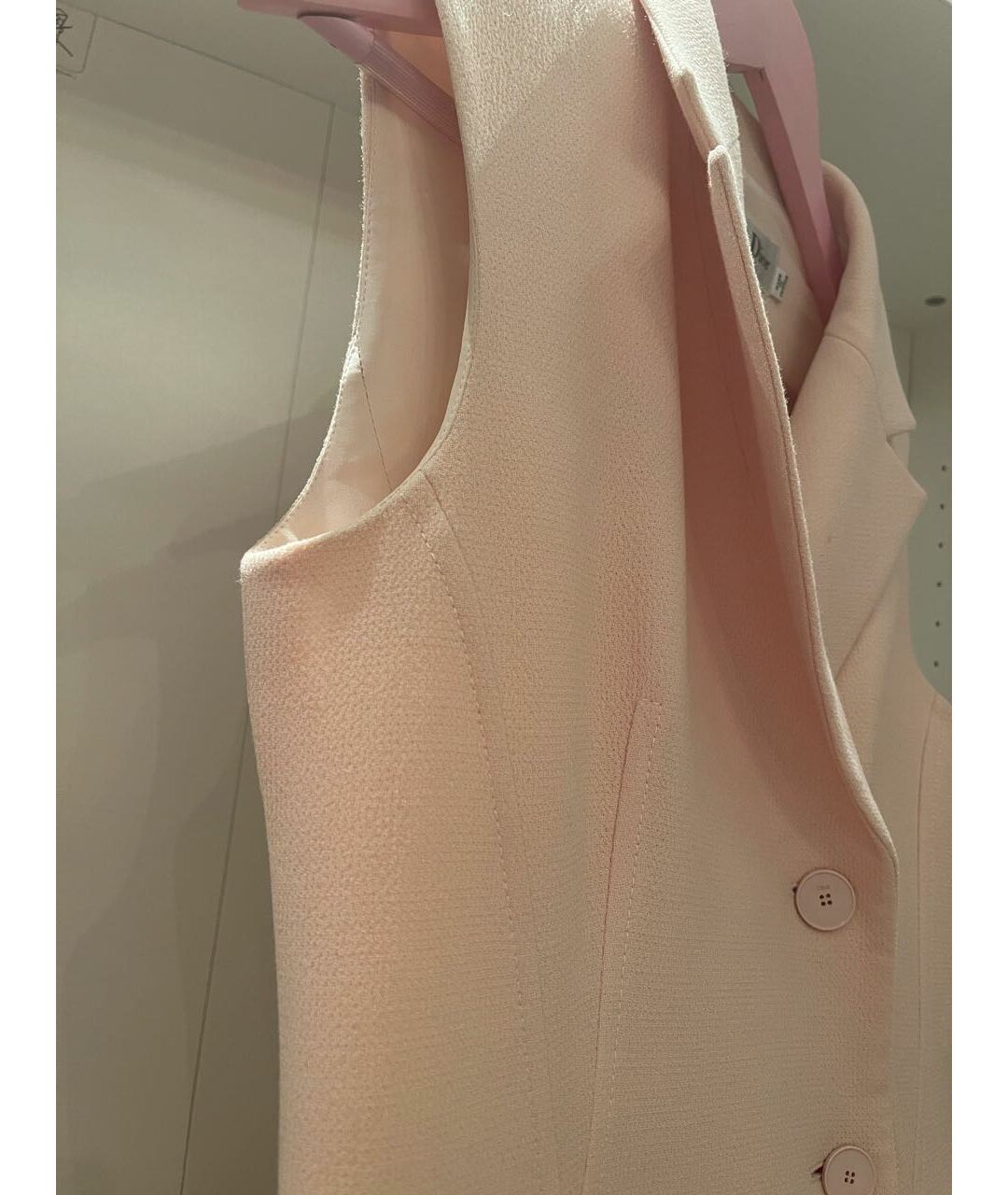CHRISTIAN DIOR PRE-OWNED Розовое шерстяное платье, фото 4