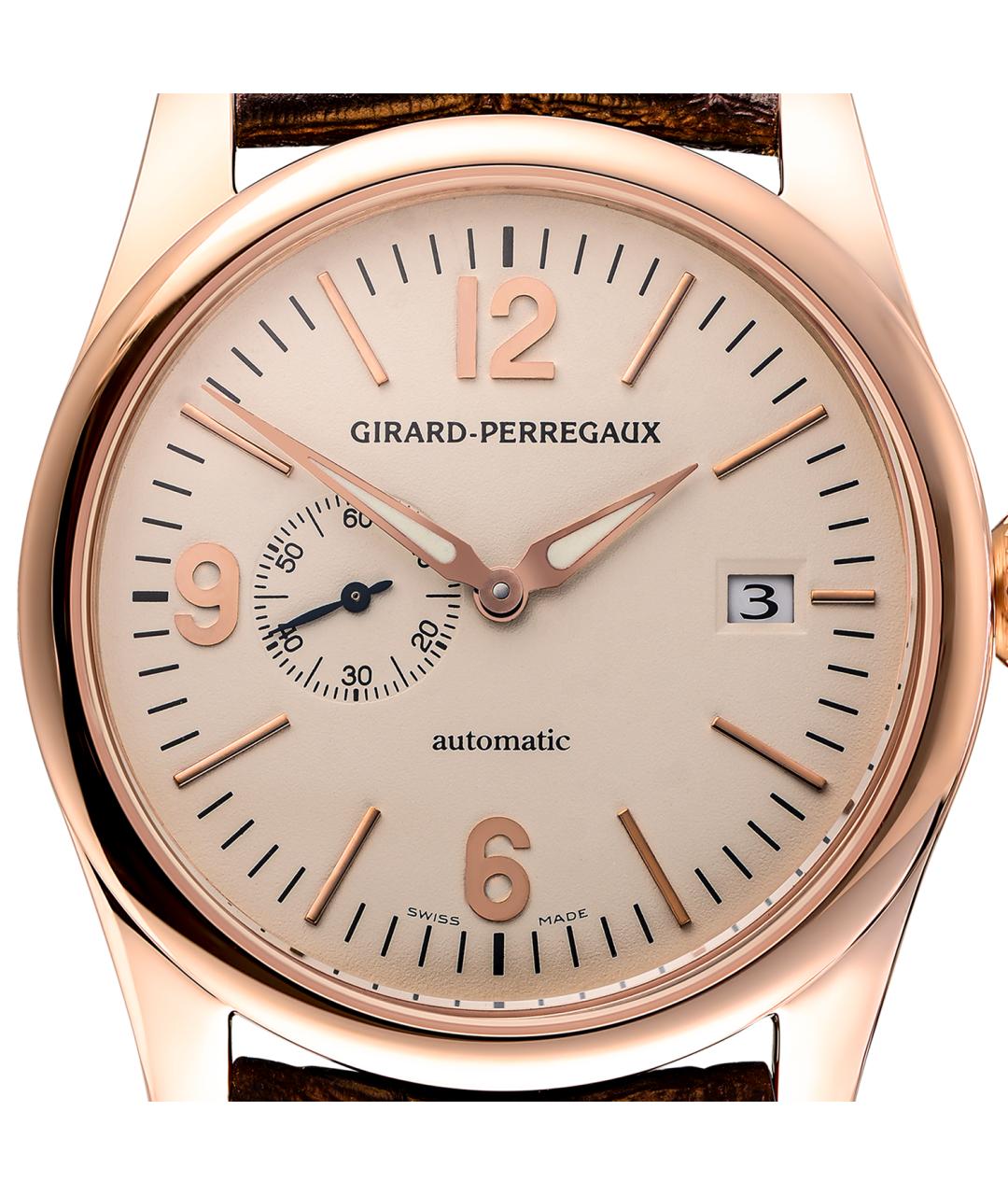 GIRARD PERREGAUX Часы из розового золота, фото 2