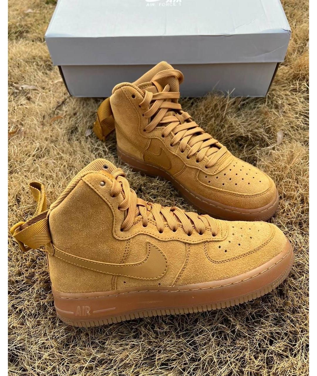 NIKE Замшевые кроссовки, фото 6
