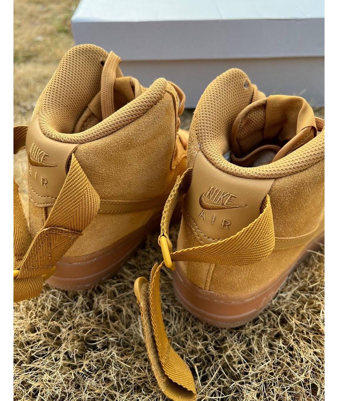 NIKE Замшевые кроссовки, фото 8