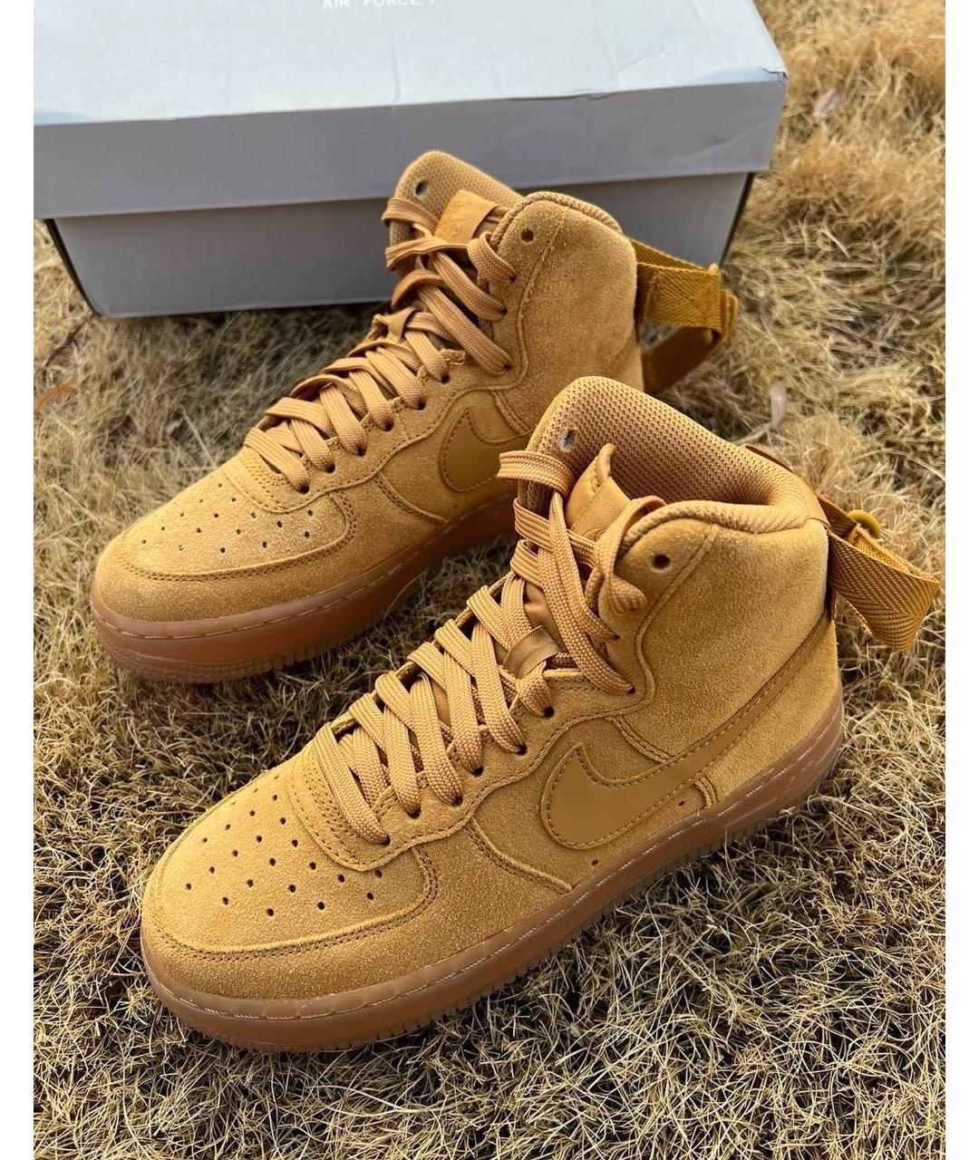 NIKE Замшевые кроссовки, фото 5