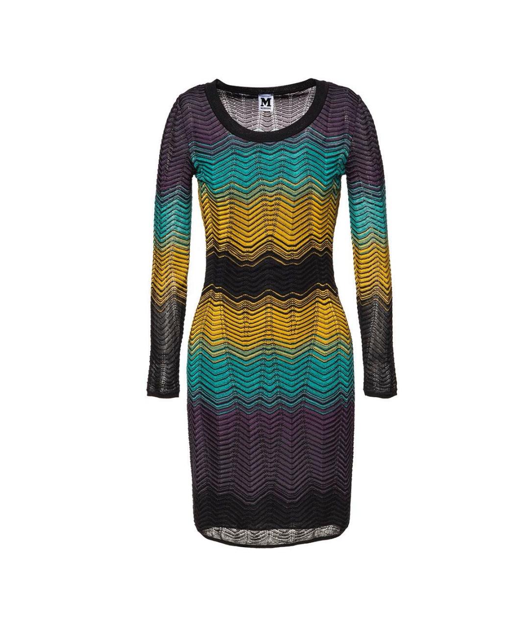 M MISSONI Мульти вискозное повседневное платье, фото 1