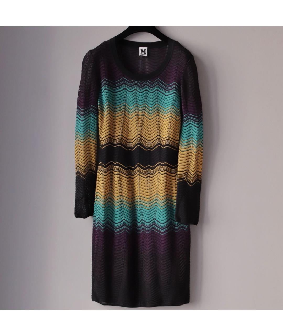 M MISSONI Мульти вискозное повседневное платье, фото 5