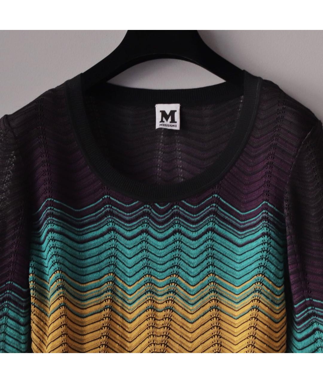 M MISSONI Мульти вискозное повседневное платье, фото 4