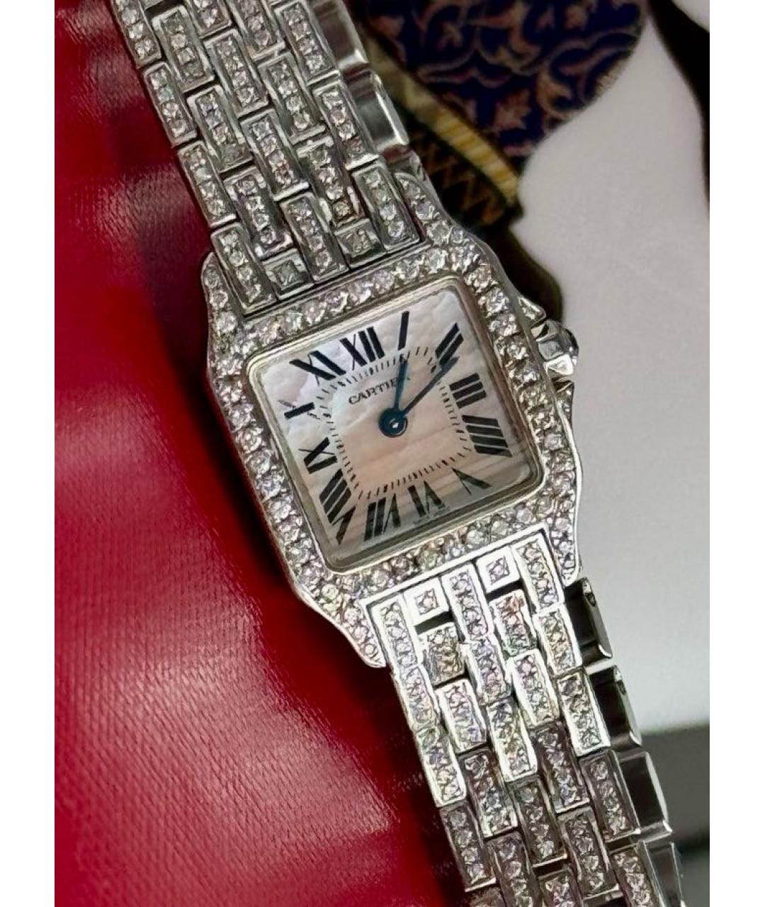 CARTIER Серебряные часы, фото 5