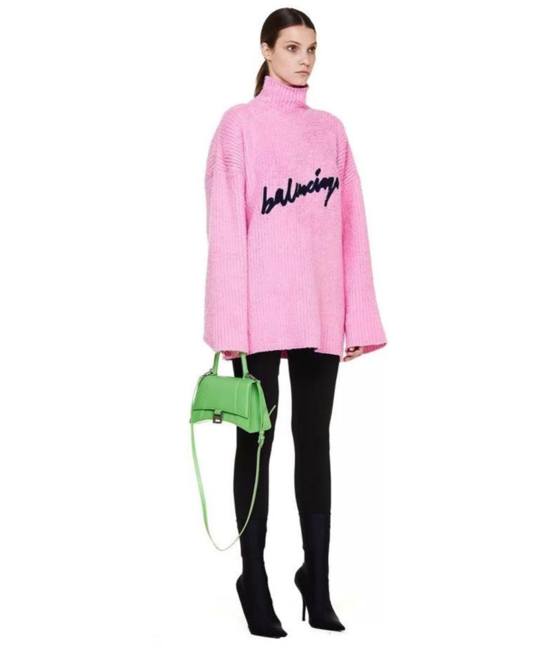 BALENCIAGA Розовый джемпер / свитер, фото 3