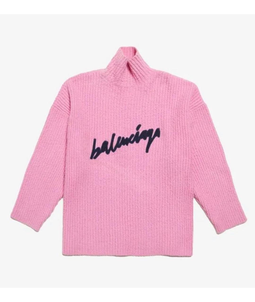 BALENCIAGA Розовый джемпер / свитер, фото 8