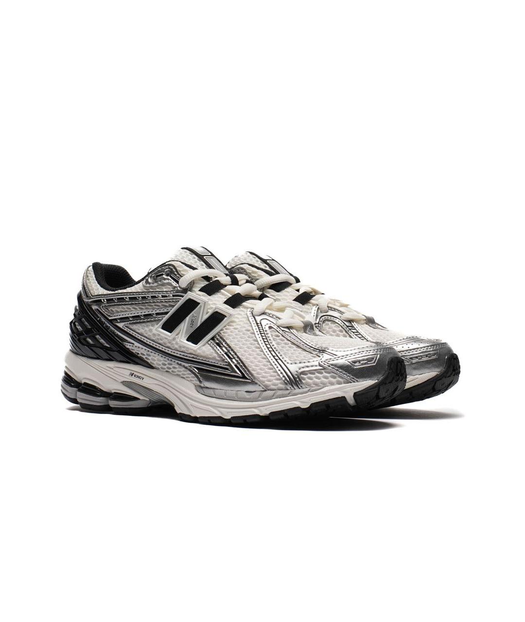 NEW BALANCE Белые текстильные кроссовки, фото 2