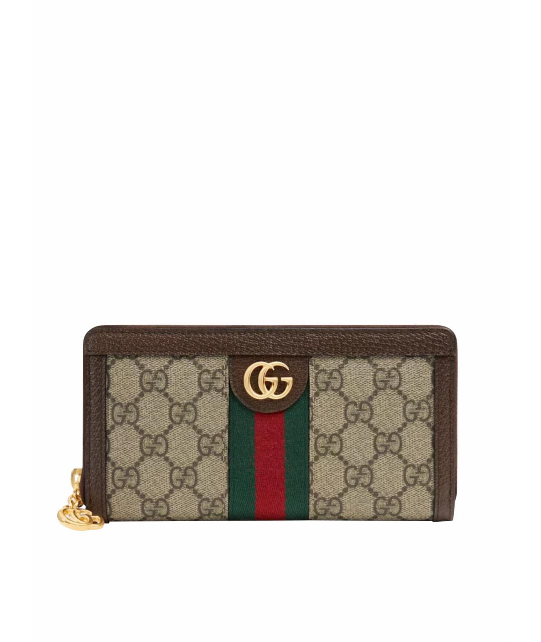 GUCCI Бежевый кошелек, фото 1