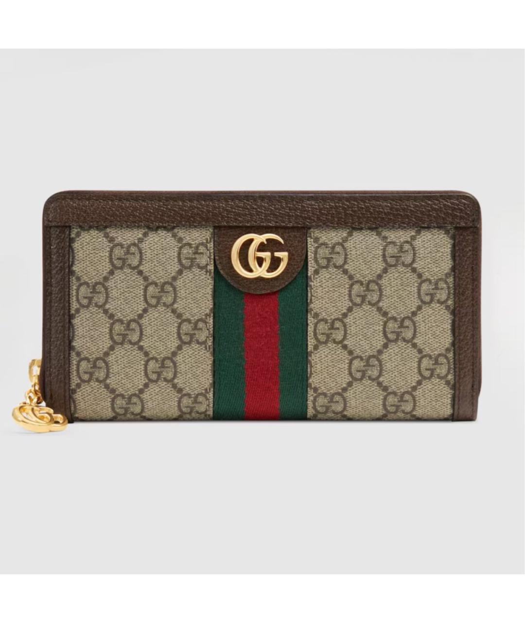 GUCCI Бежевый кошелек, фото 5