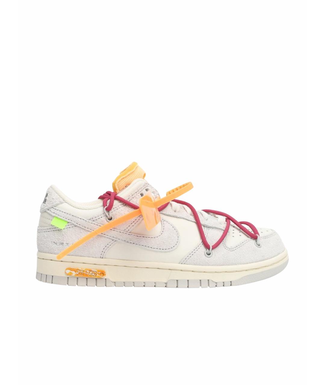 NIKE X OFF-WHITE Серые кеды, фото 1