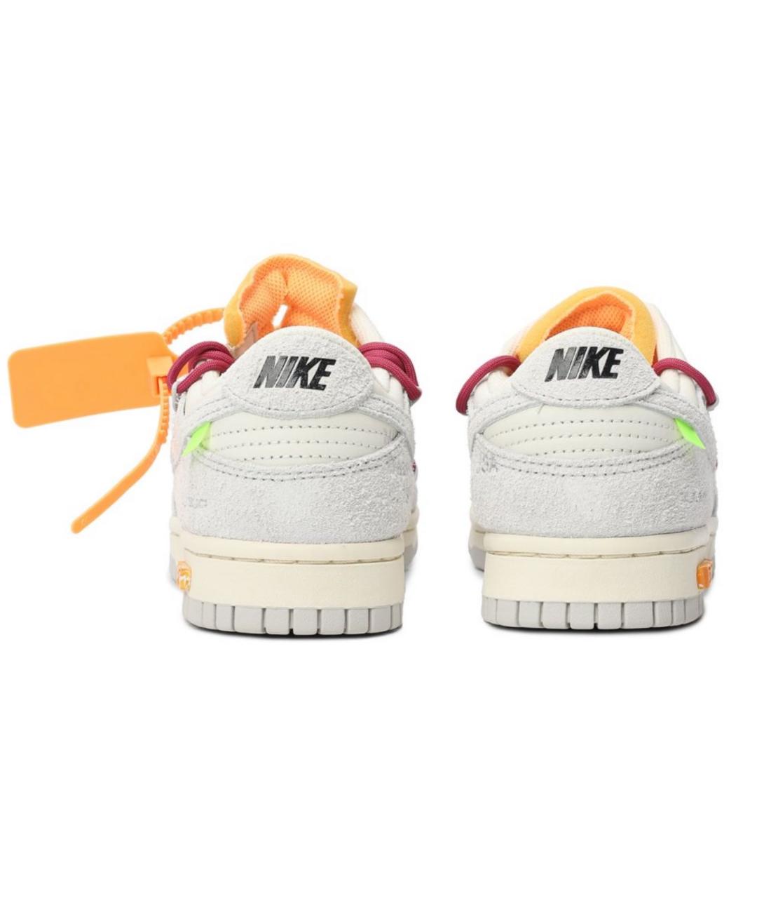 NIKE X OFF-WHITE Серые кеды, фото 4