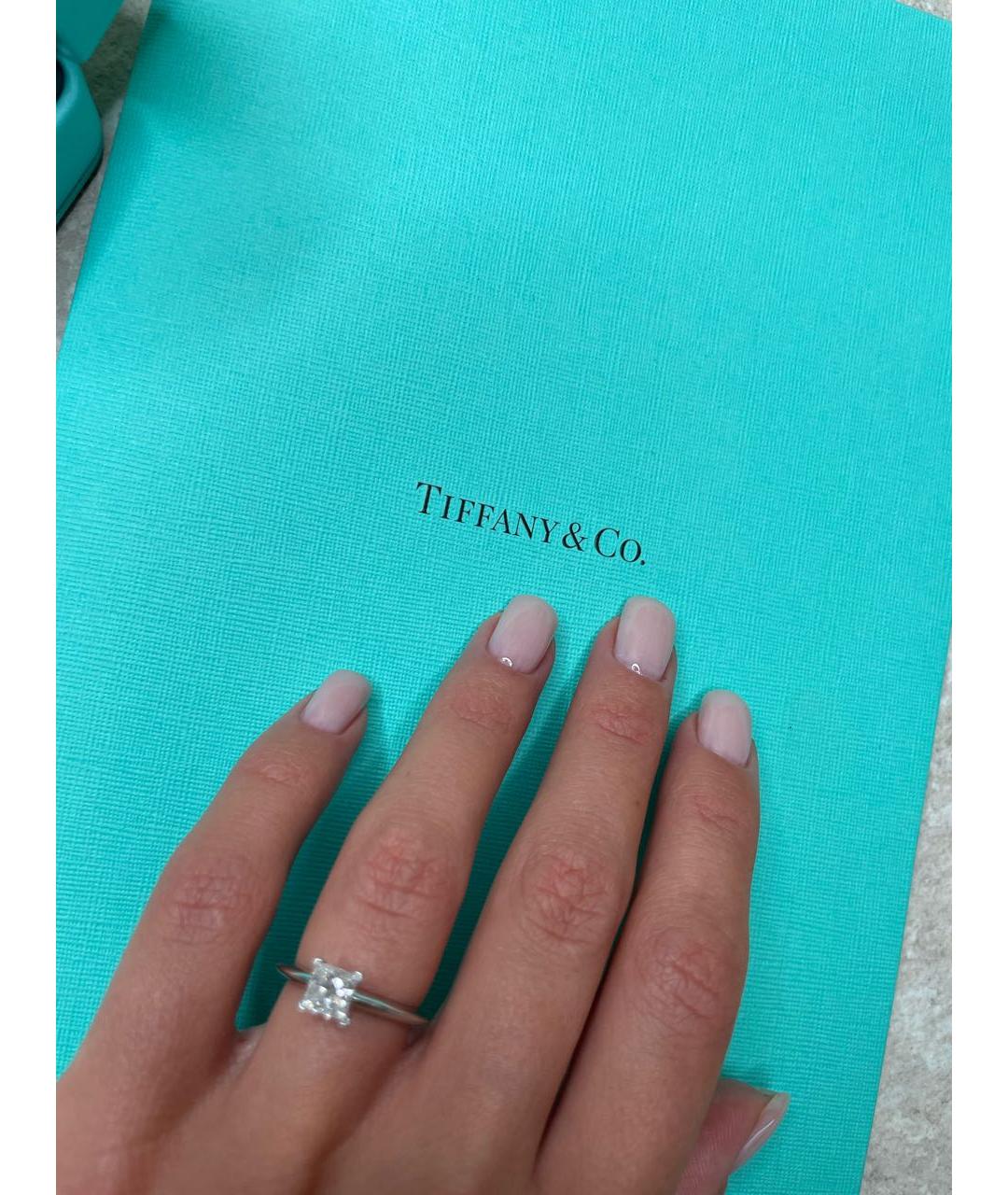 TIFFANY&CO Белое кольцо из белого золота, фото 3