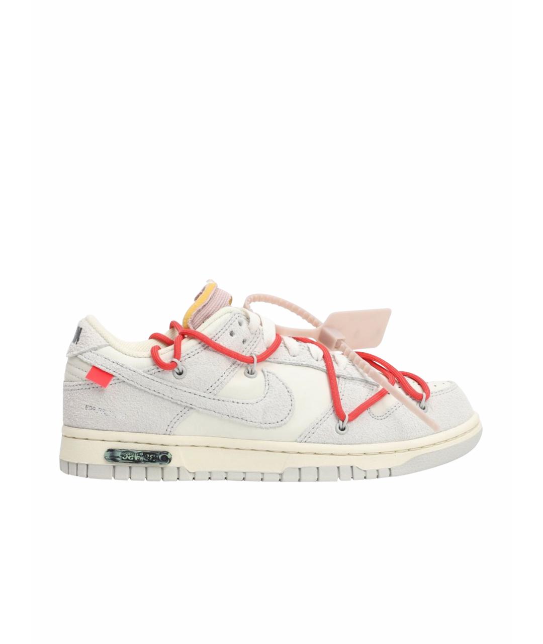 NIKE X OFF-WHITE Серые кеды, фото 1