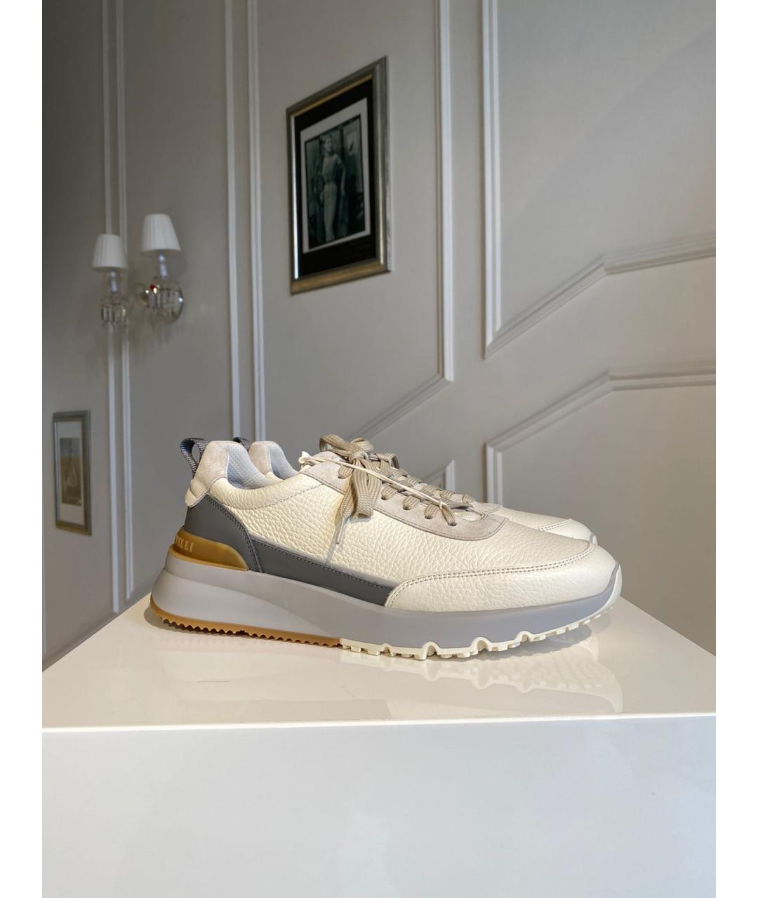 BRUNELLO CUCINELLI Мульти низкие кроссовки / кеды, фото 4