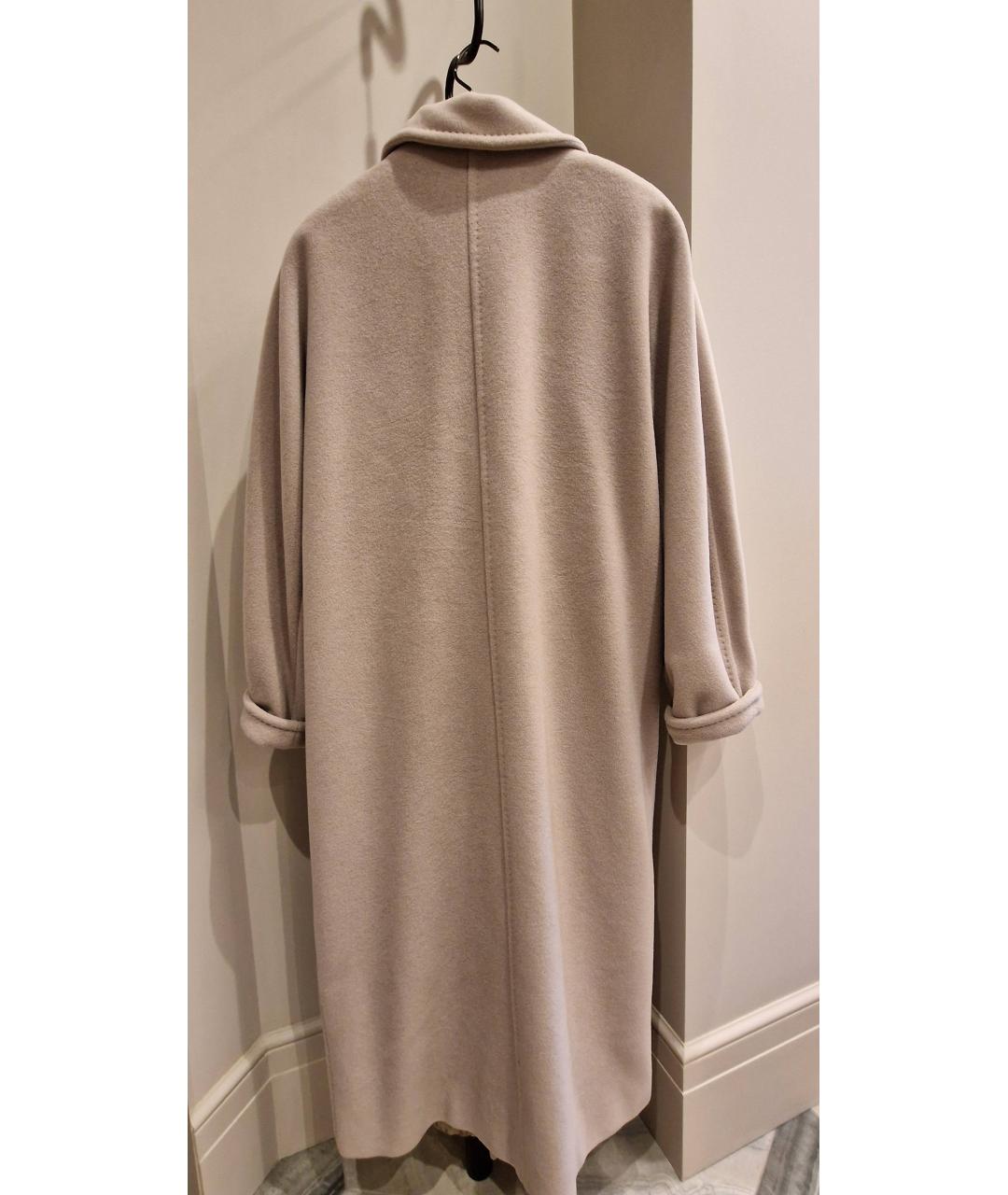 MAX MARA Бежевое шерстяное пальто, фото 2