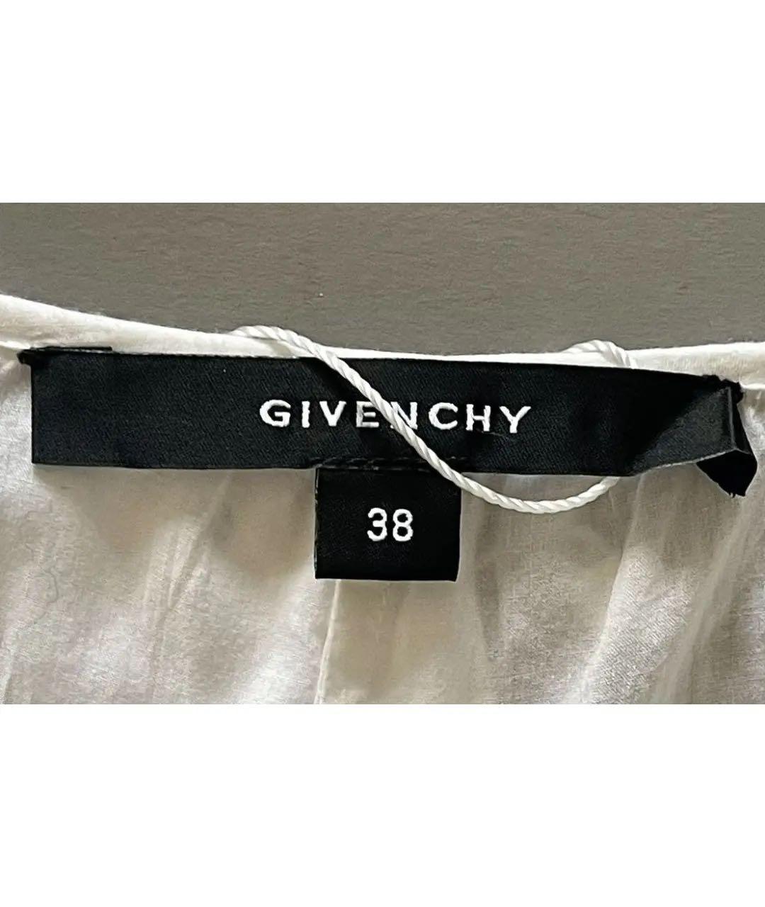 GIVENCHY Белая хлопковая рубашка, фото 4