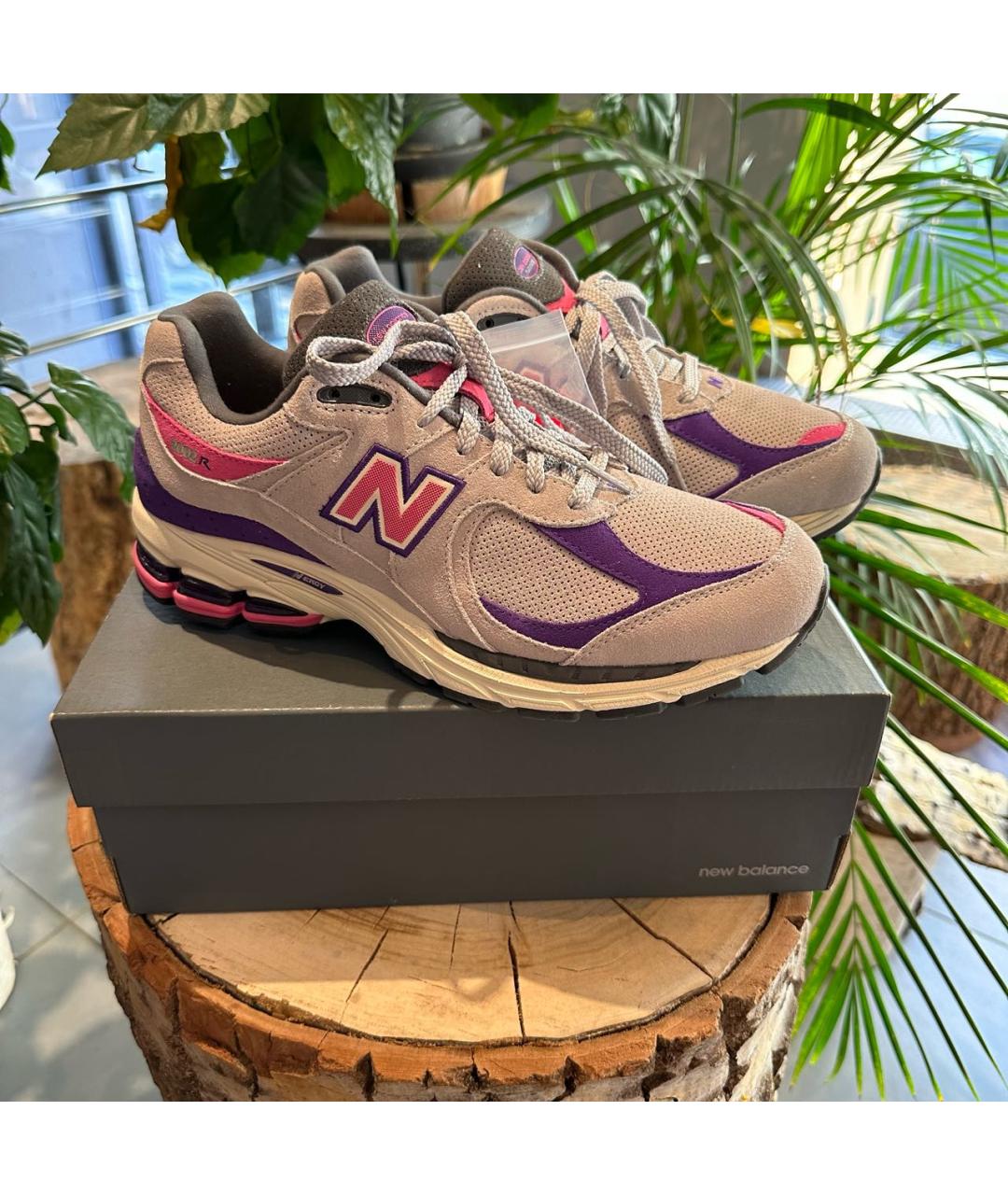 NEW BALANCE Серые низкие кроссовки / кеды, фото 6