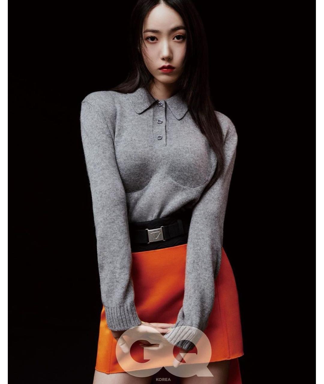 PRADA Серый шерстяной джемпер / свитер, фото 2