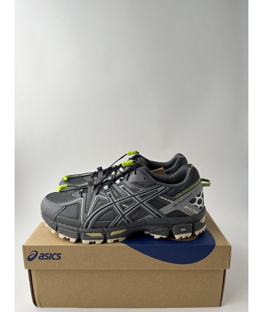 ASICS Серые низкие кроссовки / кеды, фото 3