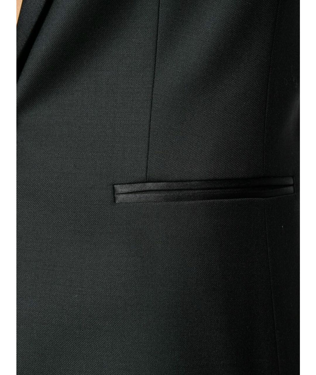 JUST CAVALLI Черный шерстяной жакет/пиджак, фото 5
