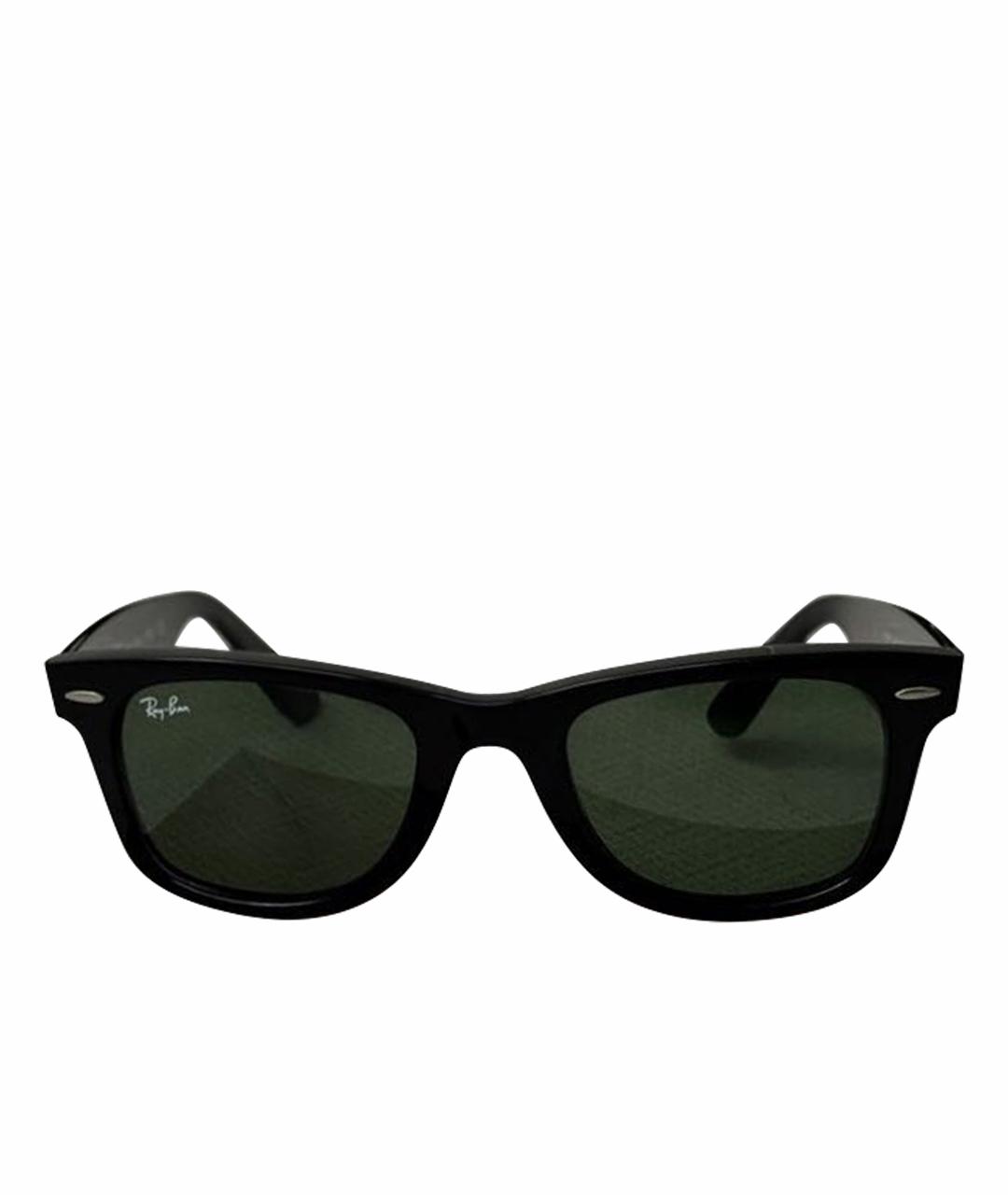 RAY BAN Черные солнцезащитные очки, фото 1