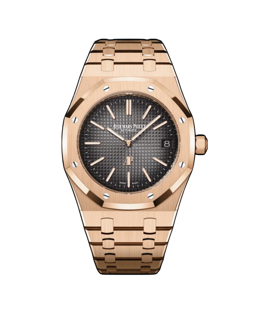 Audemars Piguet Черные часы из розового золота, фото 1