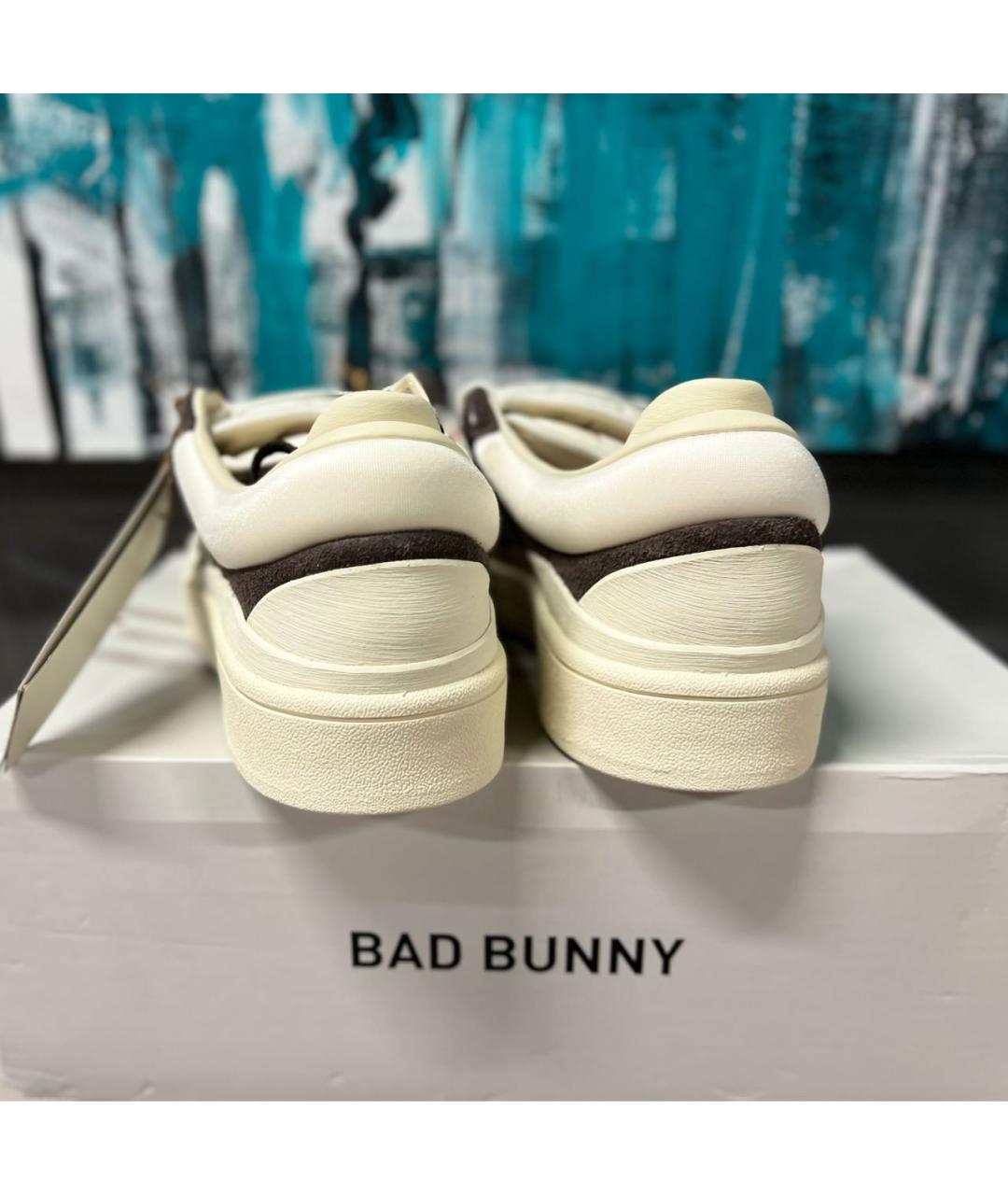 ADIDAS Коричневые замшевые кроссовки, фото 4