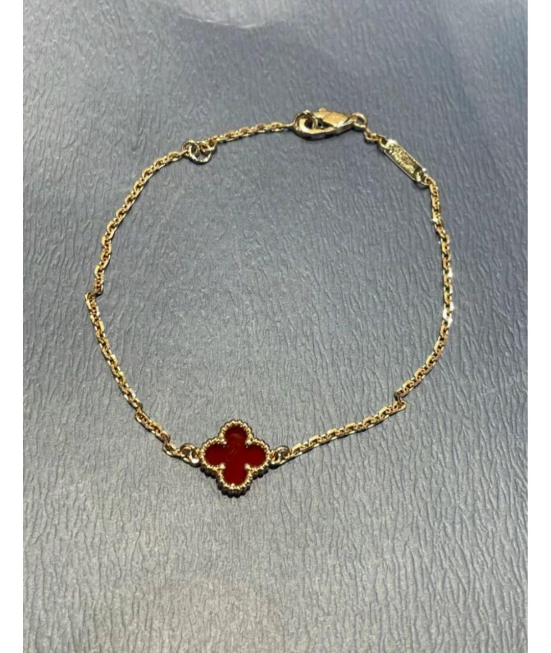 VAN CLEEF & ARPELS Красный браслет из розового золота, фото 2