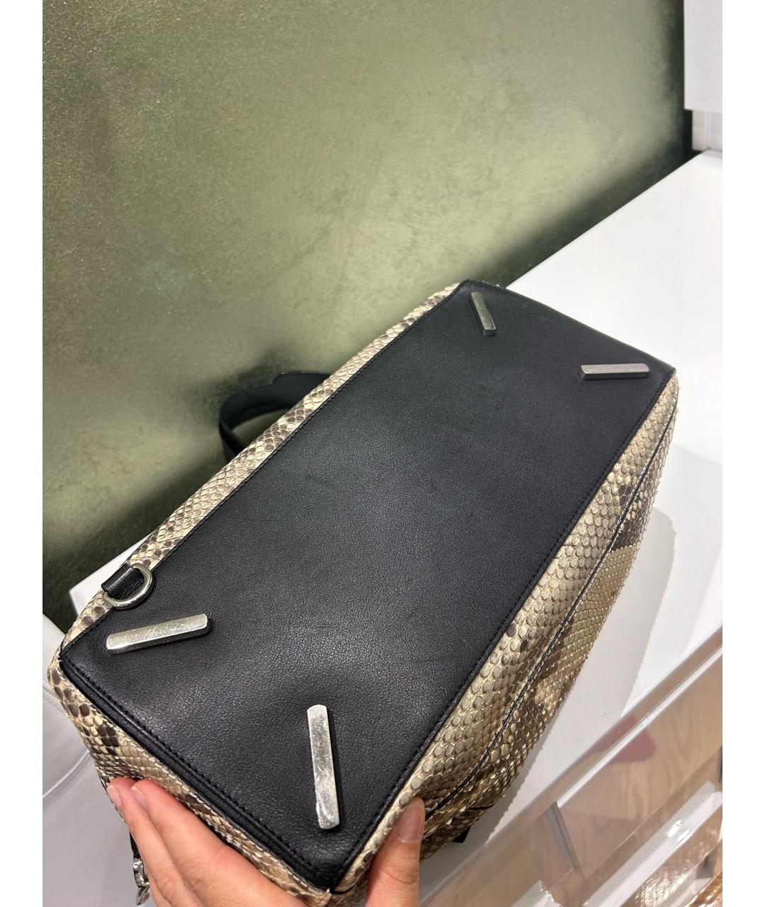 LOEWE Сумка через плечо из экзотической кожи, фото 4