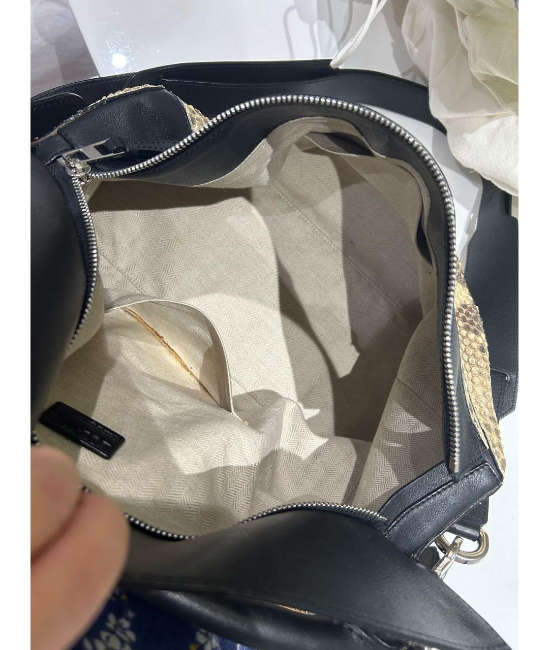LOEWE Сумка через плечо из экзотической кожи, фото 5