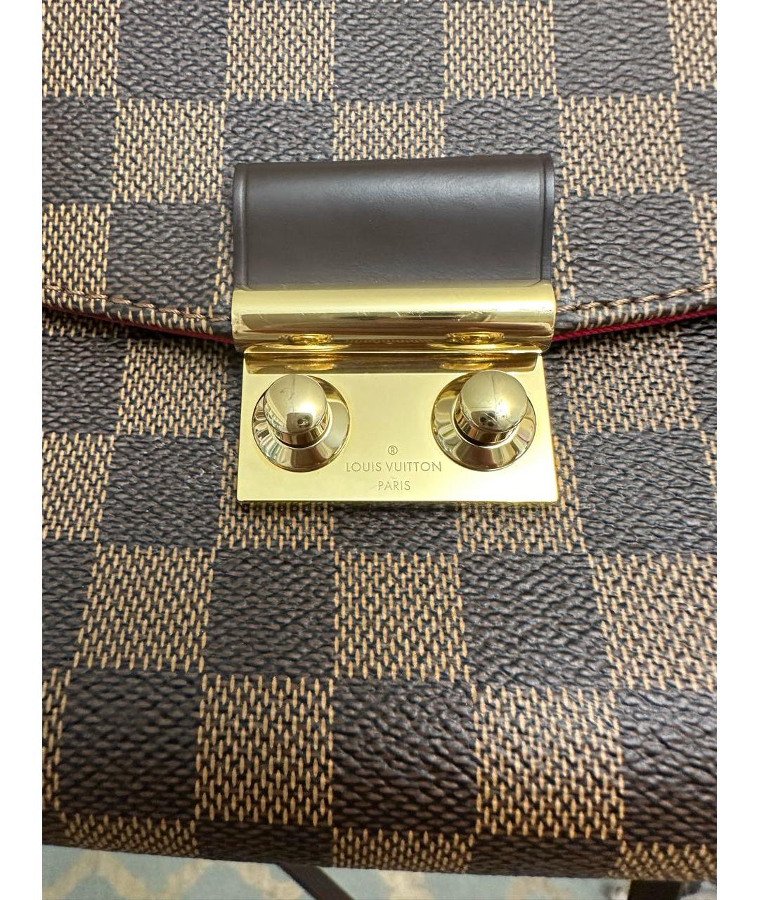 LOUIS VUITTON Коричневая сумка через плечо, фото 4