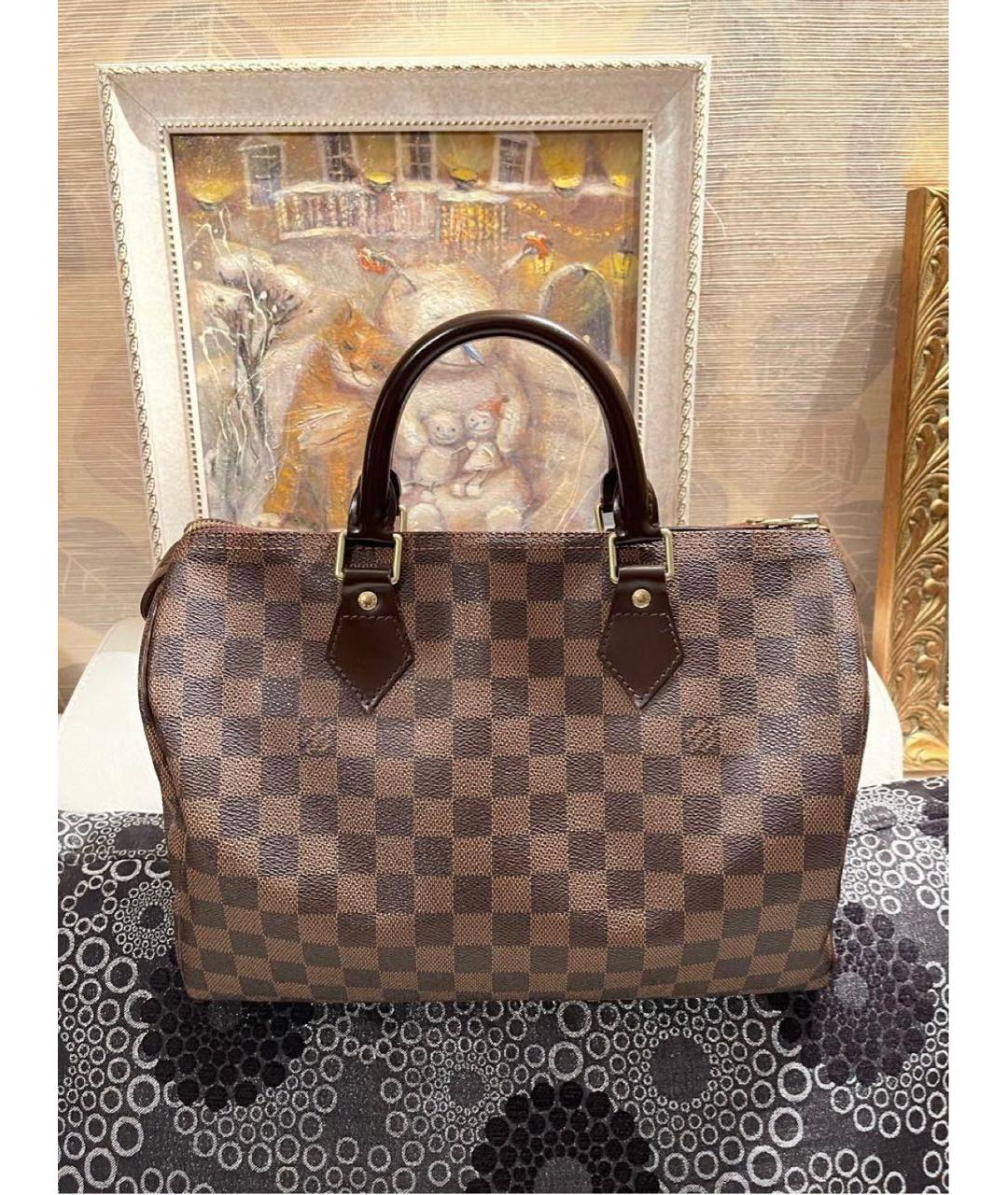 LOUIS VUITTON Коричневая дорожная/спортивная сумка, фото 3