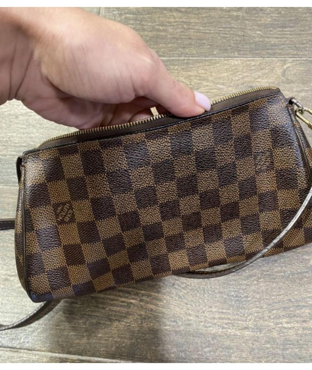 LOUIS VUITTON Коричневая сумка через плечо, фото 7