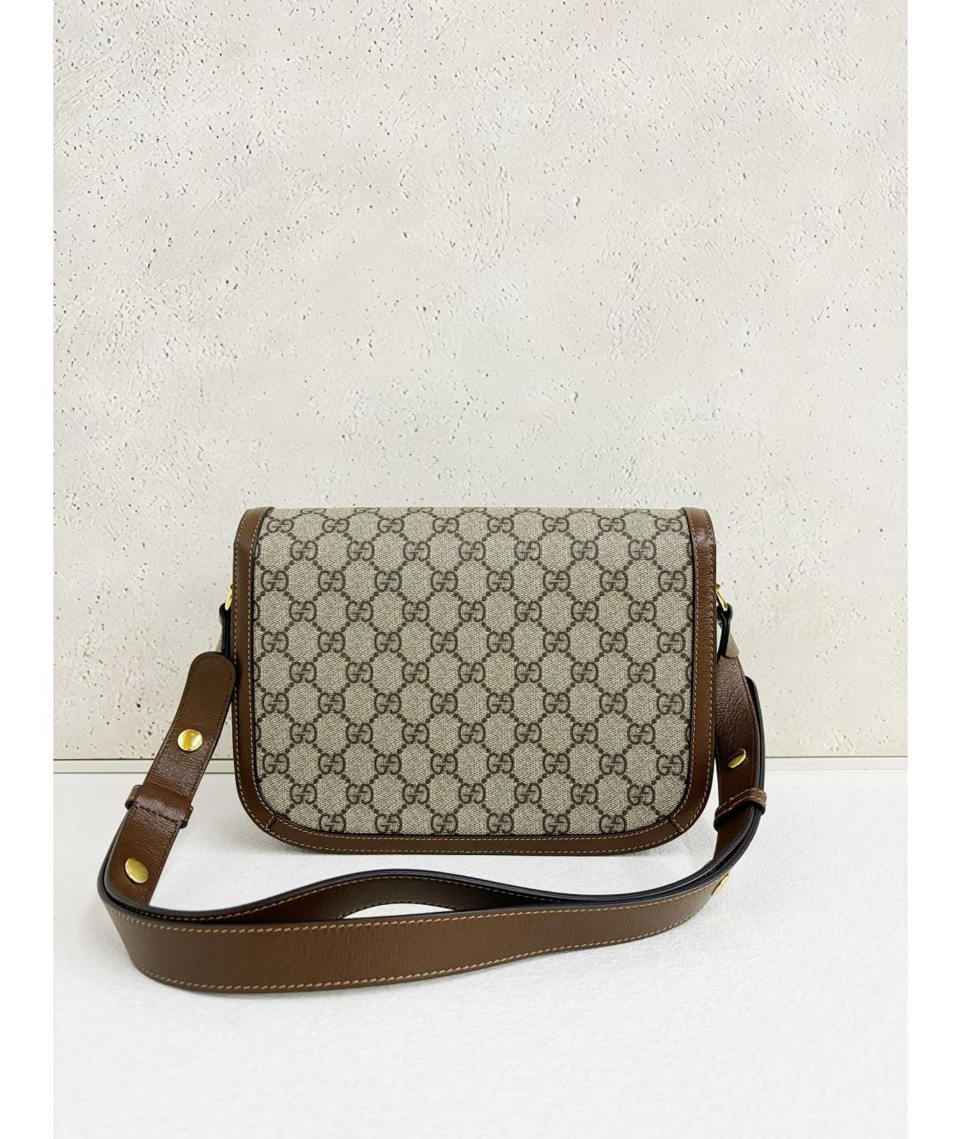 GUCCI Коричневая сумка через плечо, фото 2