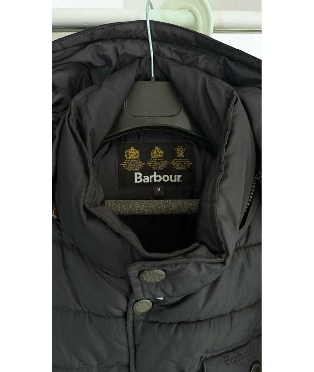 BARBOUR Темно-синяя полиэстеровая куртка, фото 3