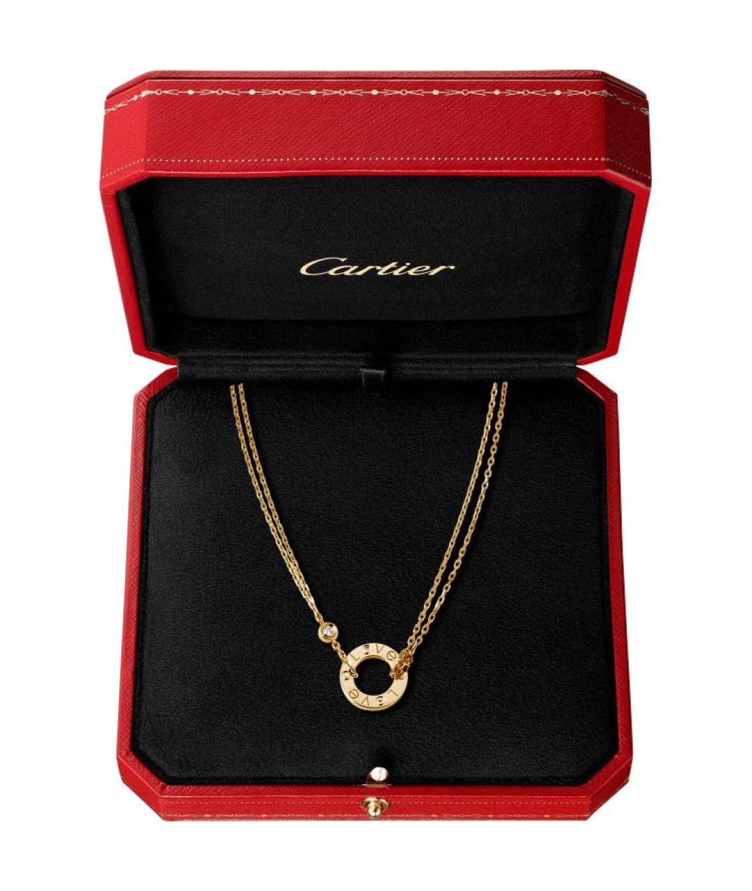 CARTIER Золотое колье из желтого золота, фото 2