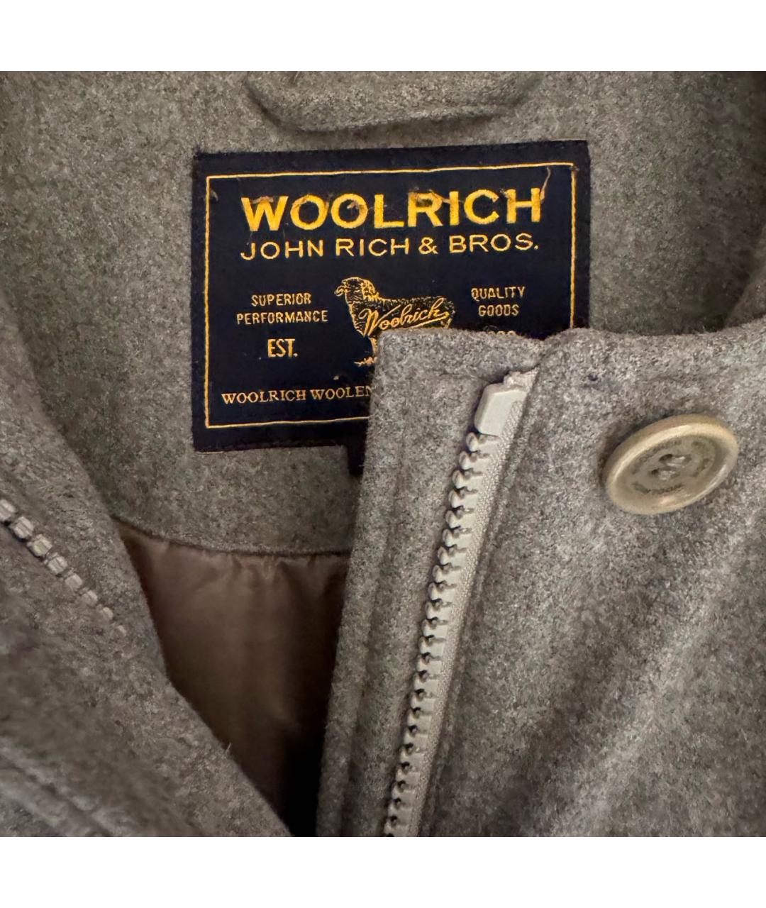 WOOLRICH Серая твидовая куртка, фото 4