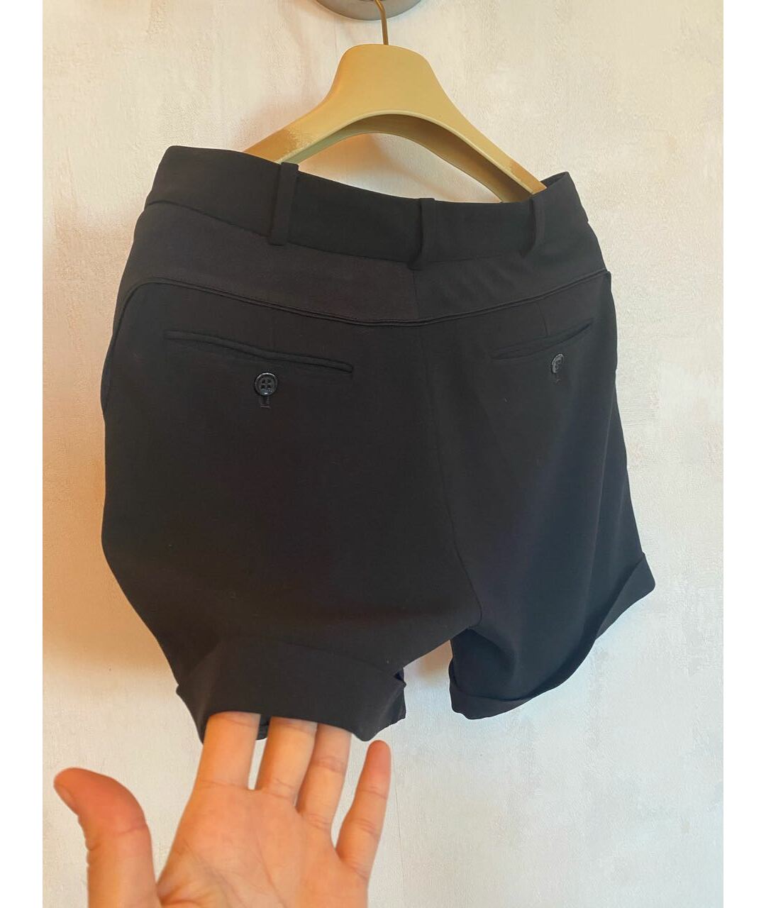 BALENCIAGA Черные шорты, фото 3