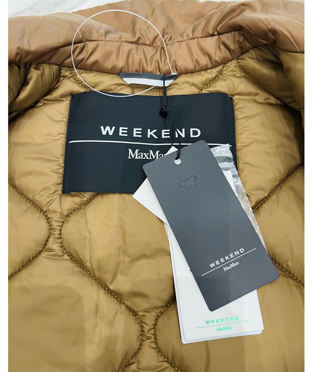 WEEKEND MAX MARA Коричневая куртка, фото 3