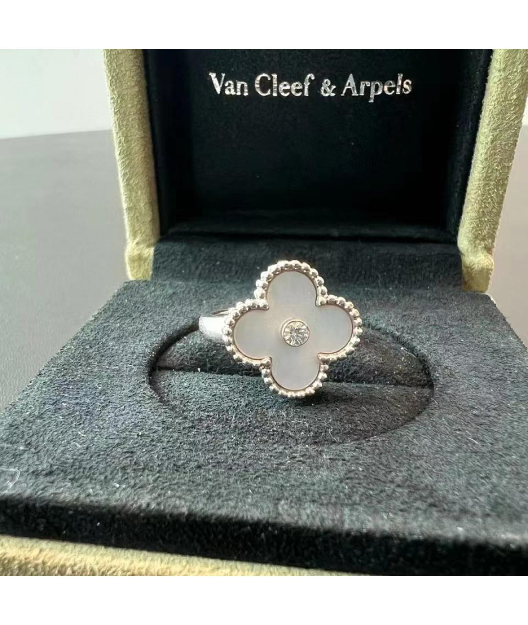 VAN CLEEF & ARPELS Белое кольцо из белого золота, фото 8