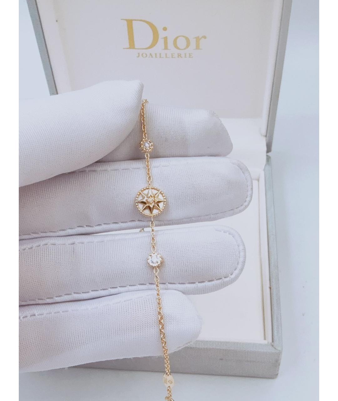 CHRISTIAN DIOR Желтый браслет из желтого золота, фото 4
