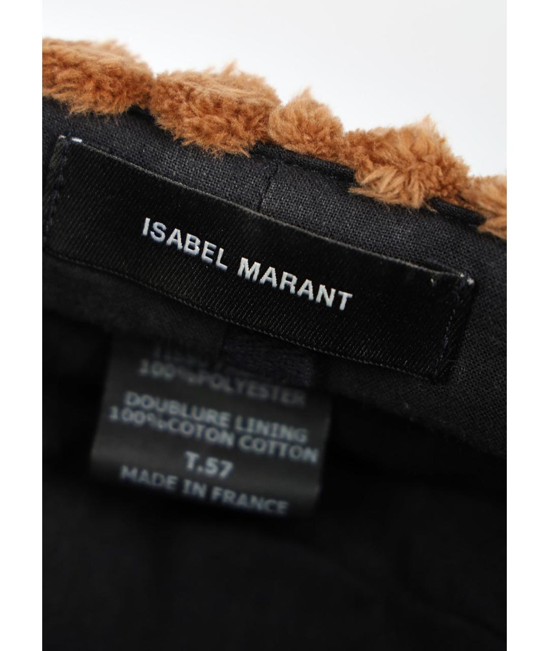 ISABEL MARANT Коричневая кепка, фото 4