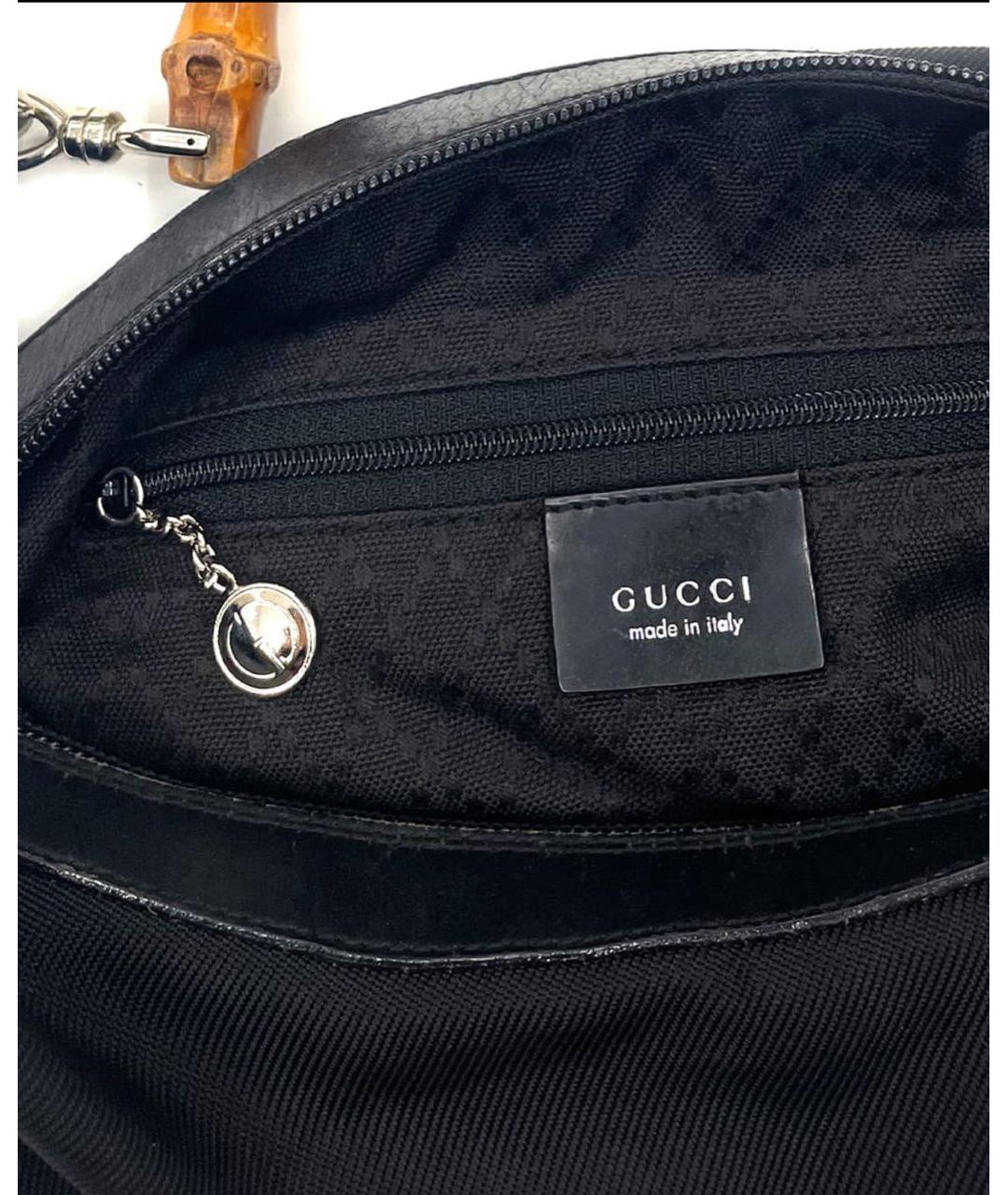 GUCCI Черная сумка через плечо, фото 5