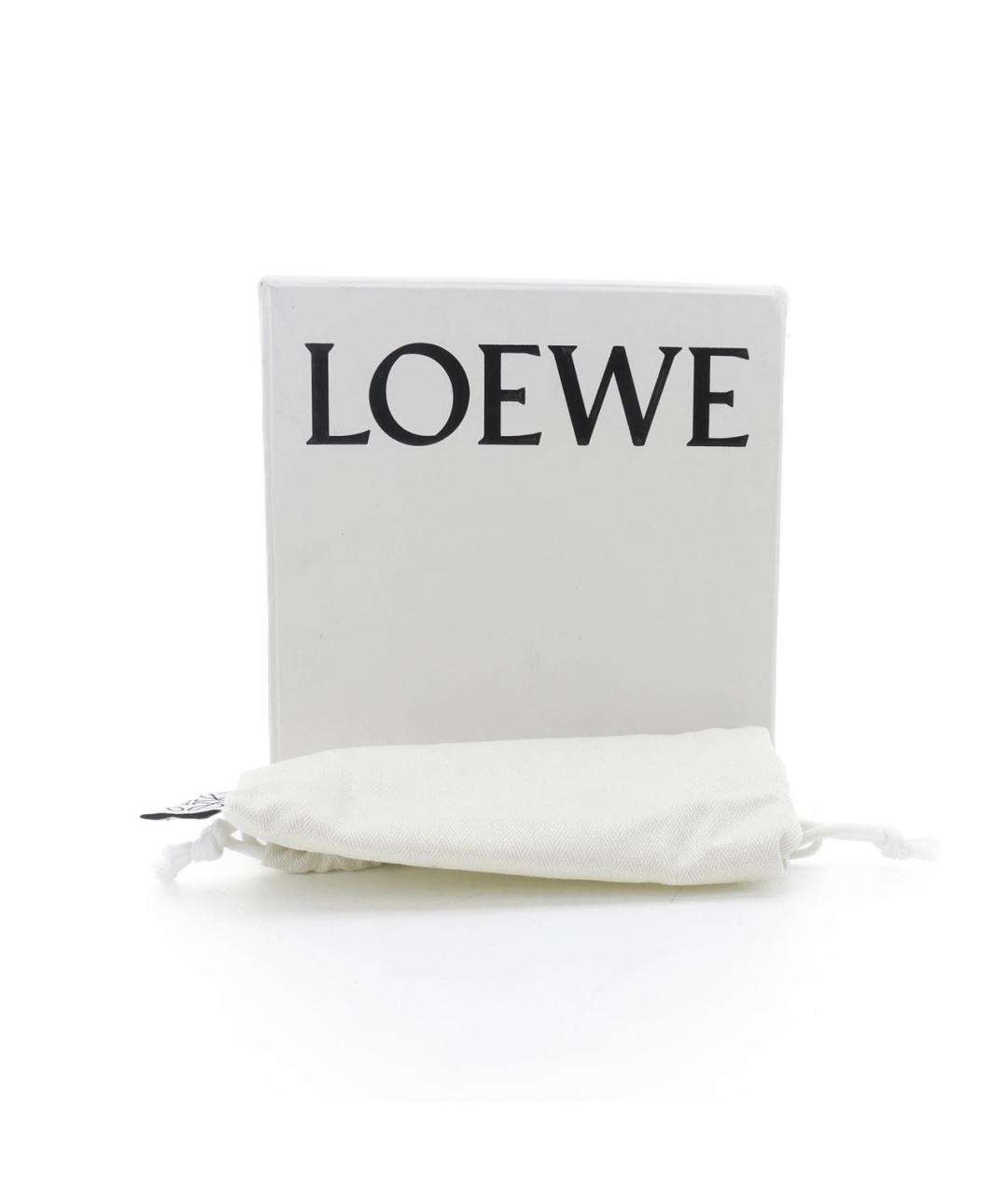 LOEWE Оранжевый кожаный ремень, фото 3