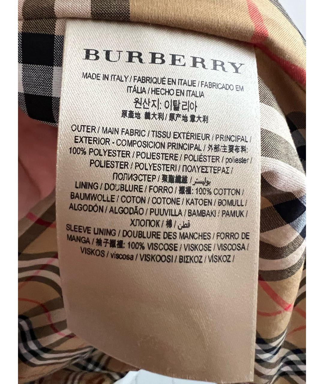 BURBERRY Розовая меховая шуба, фото 4