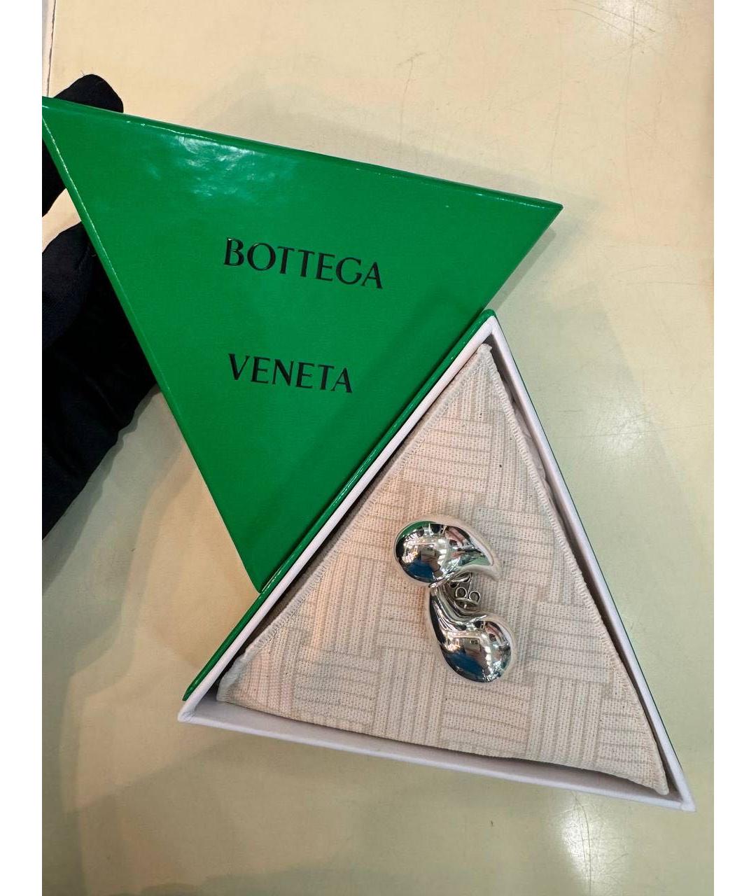 BOTTEGA VENETA Серебряные серебряные серьги, фото 5