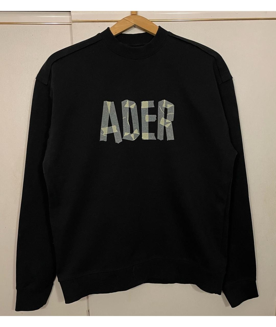 ADER ERROR Черный хлопковый джемпер / свитер, фото 6