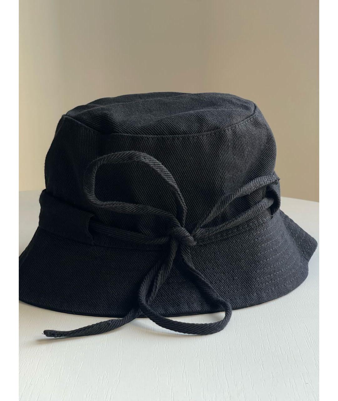 JACQUEMUS Черная хлопковая панама, фото 4
